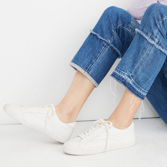 Madewell Shoes - Always in style! New Madewell Unisex White Leather Sneakers Women Sz 9 &…